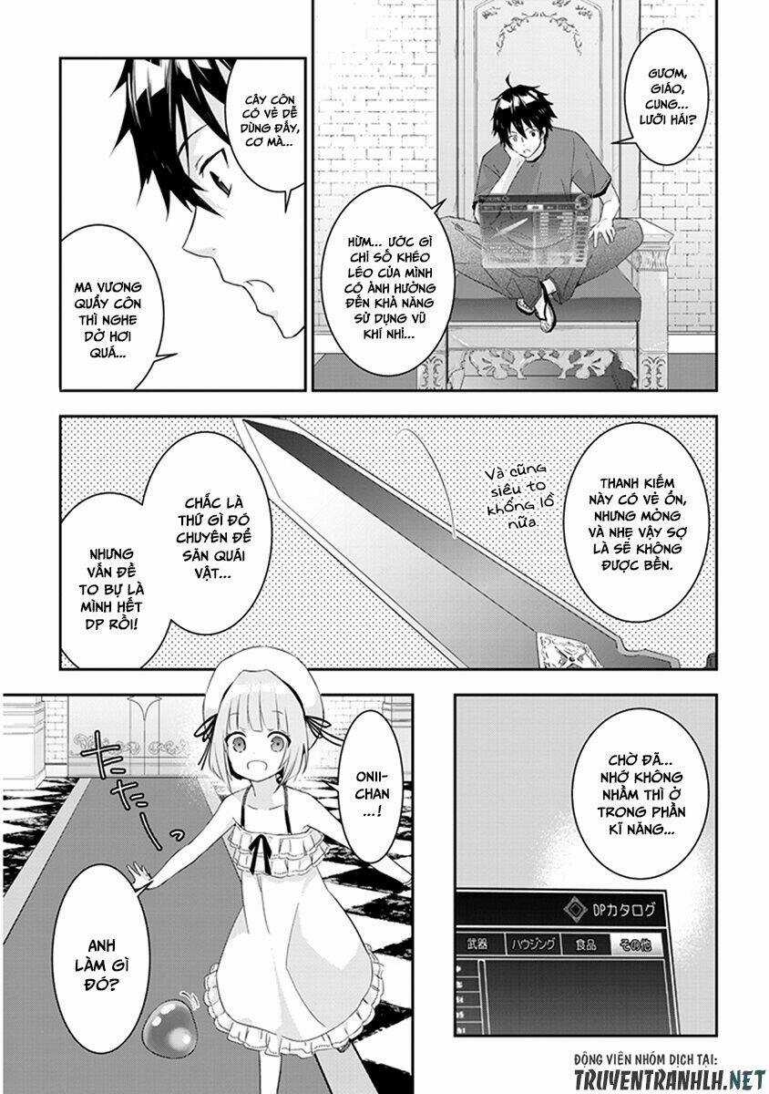 Maou Ni Natte Node, Dungeon Tsukutte Jingai Musume To Honobono Suru Chapter 7.1 trang 9