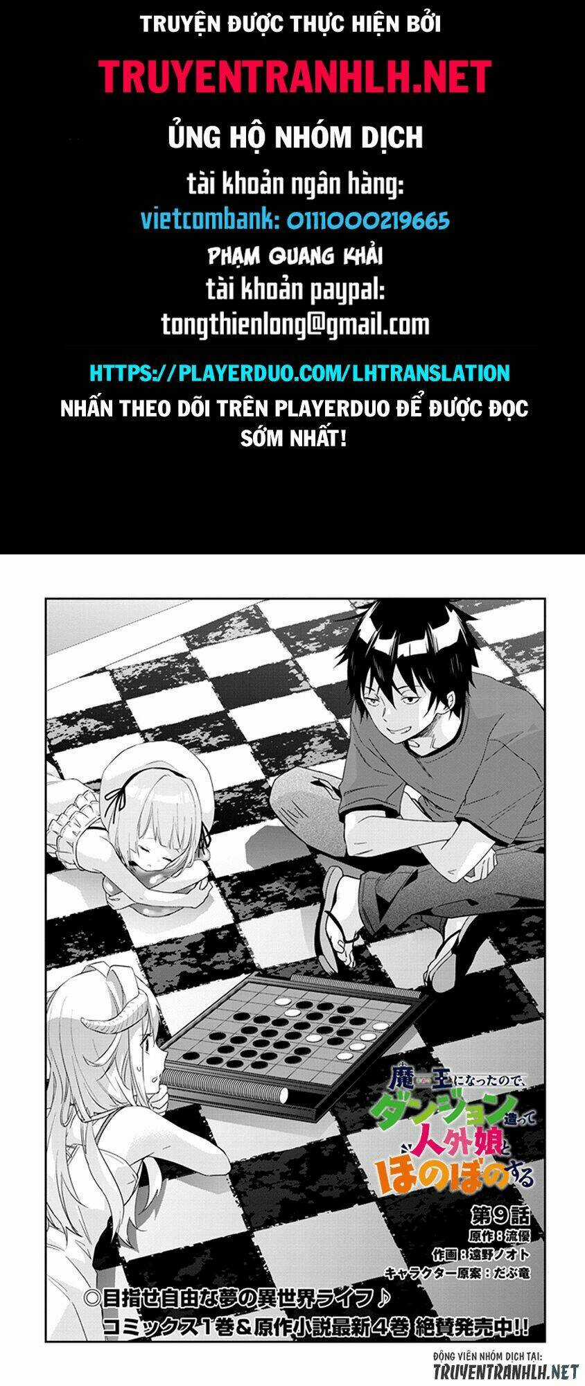 Maou Ni Natte Node, Dungeon Tsukutte Jingai Musume To Honobono Suru Chapter 9 trang 0