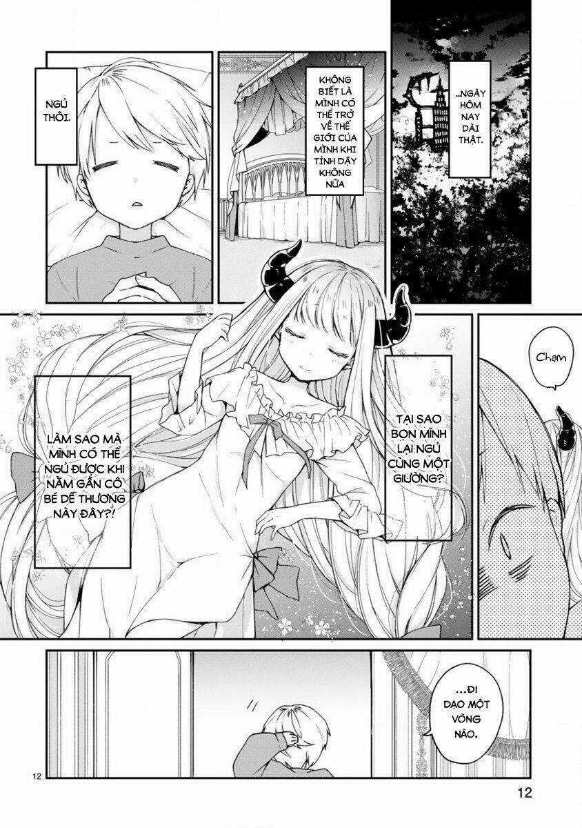 Maou-Sama Ni Shoukan Sa Retakedo Kotoba Ga Tsuujinai Chapter 1 trang 12