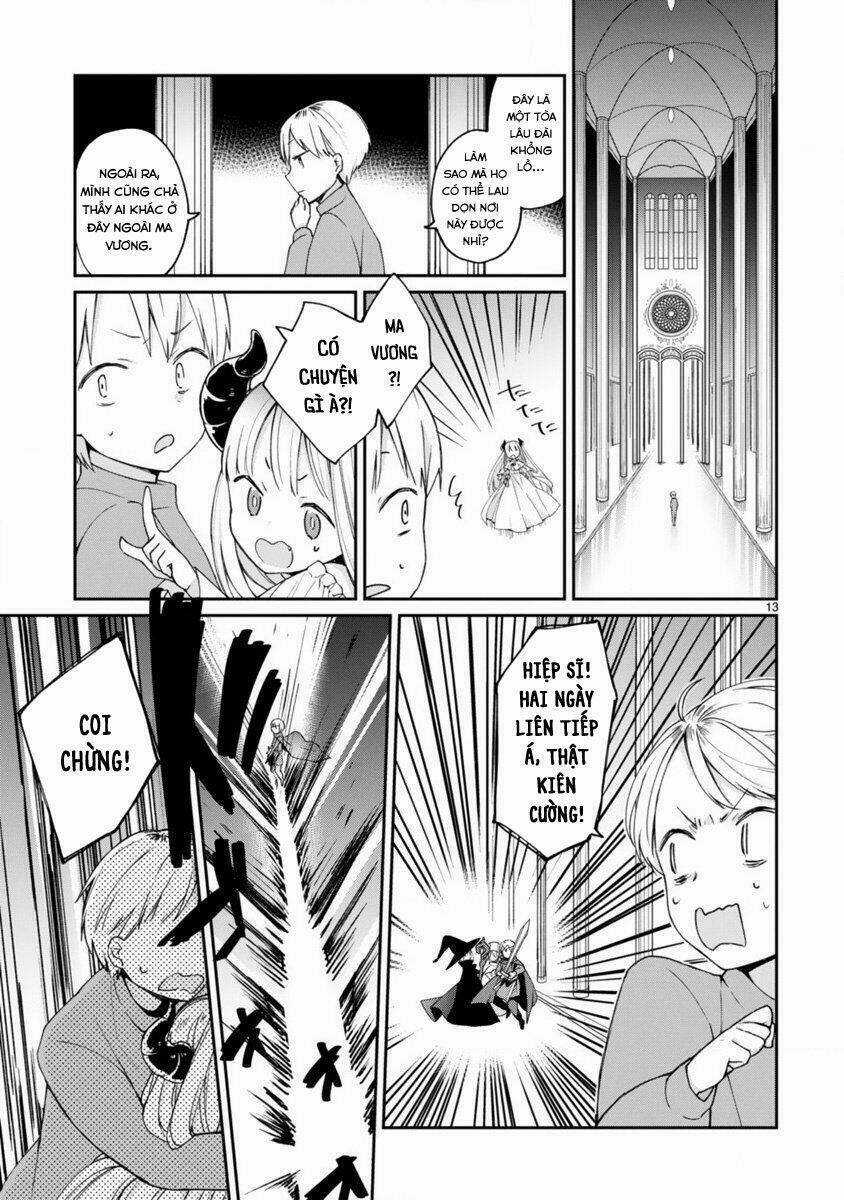 Maou-Sama Ni Shoukan Sa Retakedo Kotoba Ga Tsuujinai Chapter 1 trang 13