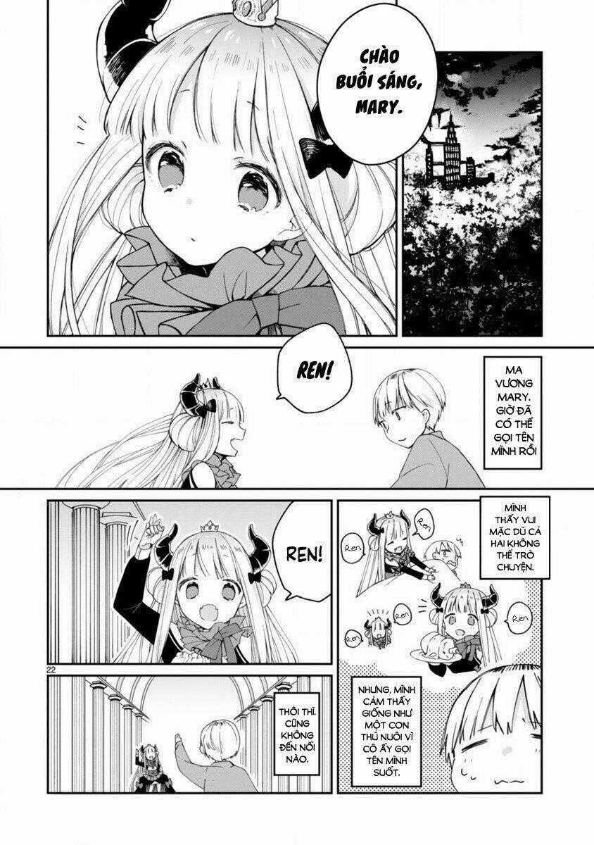 Maou-Sama Ni Shoukan Sa Retakedo Kotoba Ga Tsuujinai Chapter 1 trang 22