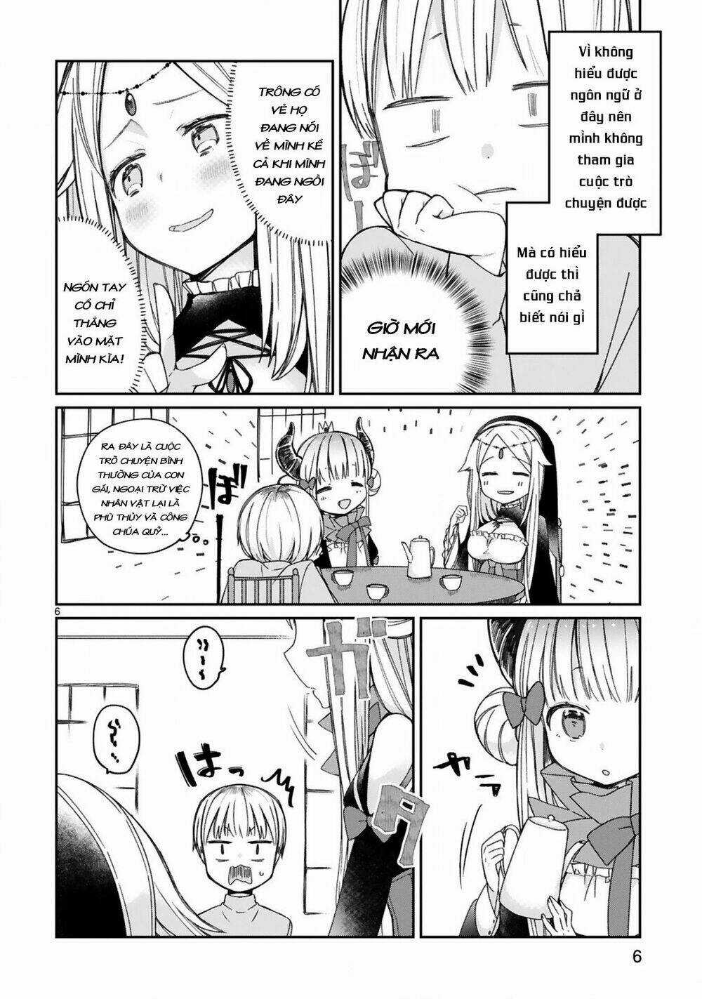 Maou-Sama Ni Shoukan Sa Retakedo Kotoba Ga Tsuujinai Chapter 10 trang 8