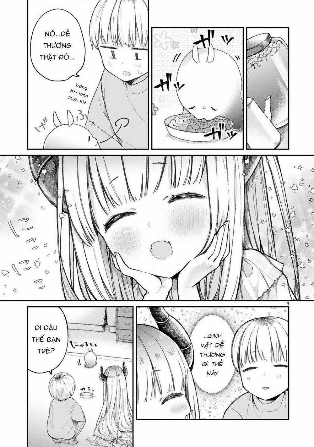 Maou-Sama Ni Shoukan Sa Retakedo Kotoba Ga Tsuujinai Chapter 11 trang 11