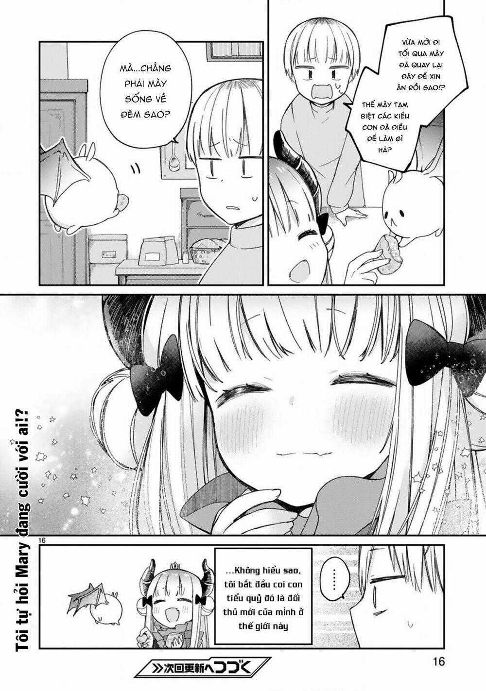 Maou-Sama Ni Shoukan Sa Retakedo Kotoba Ga Tsuujinai Chapter 11 trang 18