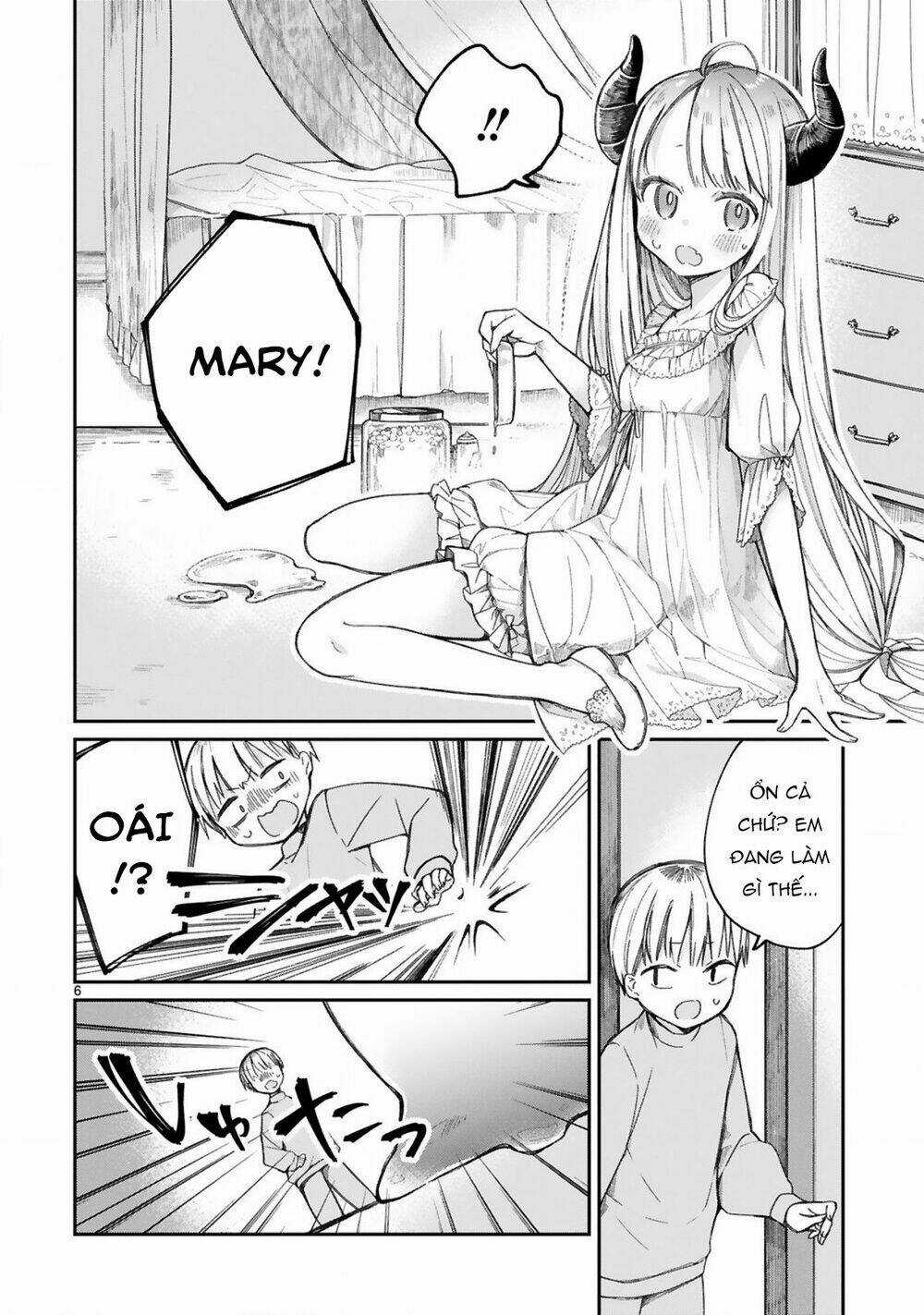 Maou-Sama Ni Shoukan Sa Retakedo Kotoba Ga Tsuujinai Chapter 11 trang 8