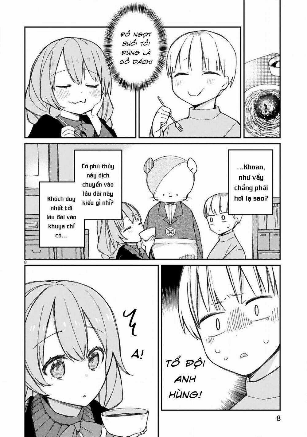 Maou-Sama Ni Shoukan Sa Retakedo Kotoba Ga Tsuujinai Chapter 12 trang 10