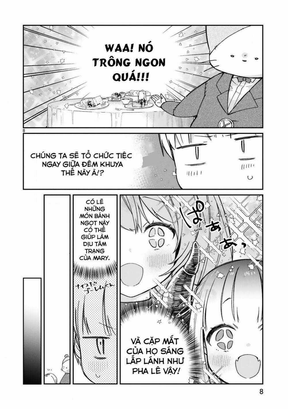 Maou-Sama Ni Shoukan Sa Retakedo Kotoba Ga Tsuujinai Chapter 13 trang 9