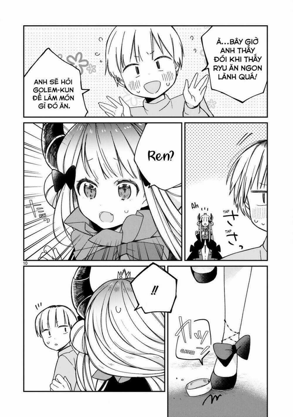 Maou-Sama Ni Shoukan Sa Retakedo Kotoba Ga Tsuujinai Chapter 14 trang 11