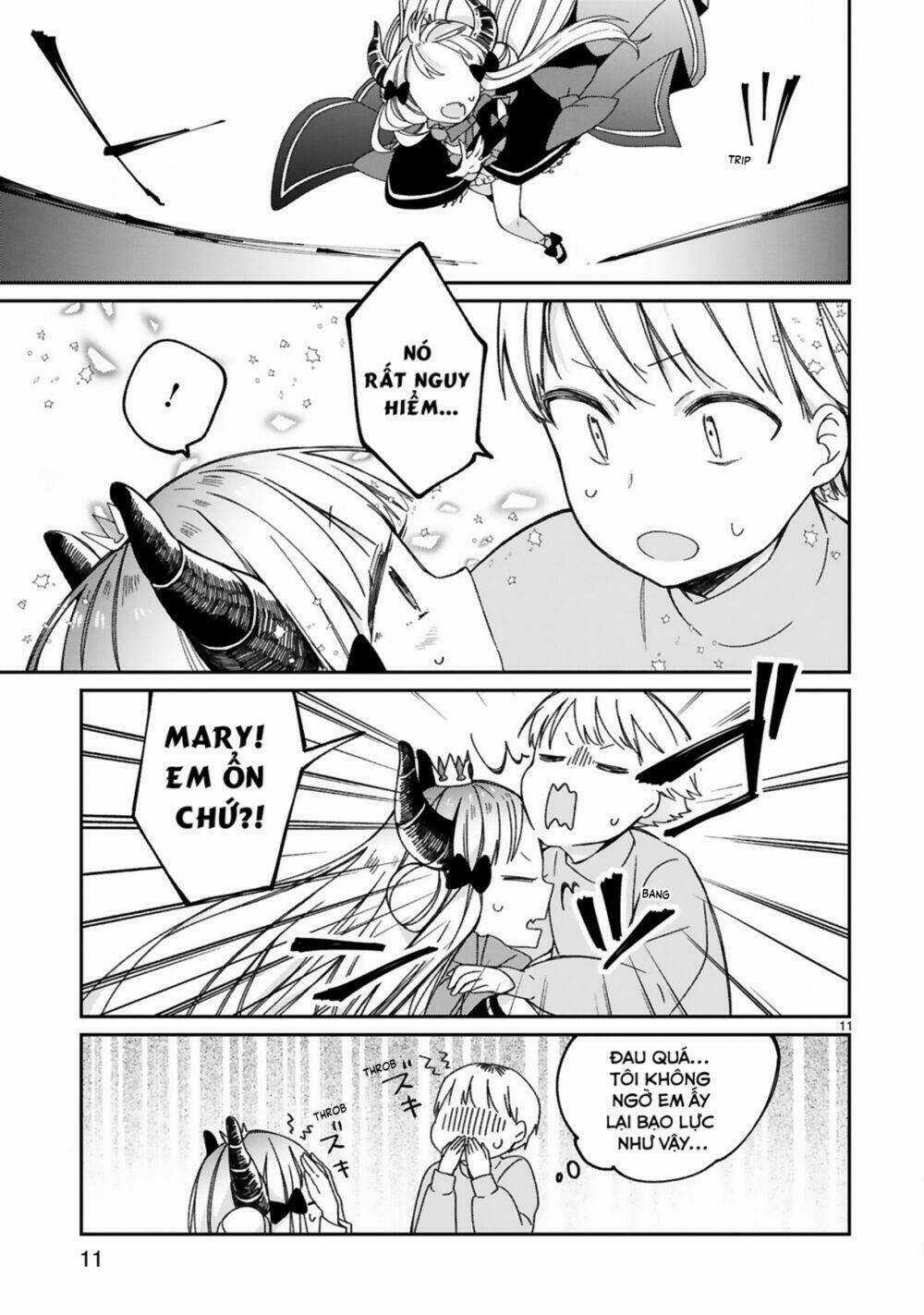 Maou-Sama Ni Shoukan Sa Retakedo Kotoba Ga Tsuujinai Chapter 14 trang 12