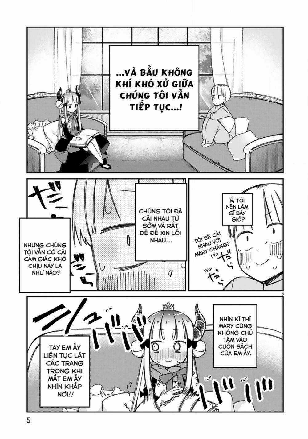 Maou-Sama Ni Shoukan Sa Retakedo Kotoba Ga Tsuujinai Chapter 14 trang 6