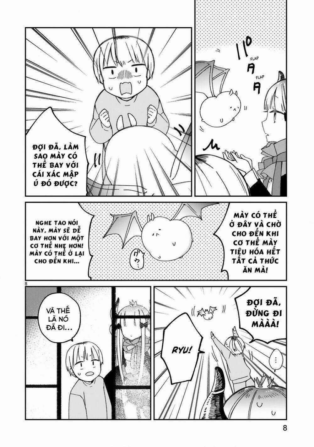 Maou-Sama Ni Shoukan Sa Retakedo Kotoba Ga Tsuujinai Chapter 14 trang 9