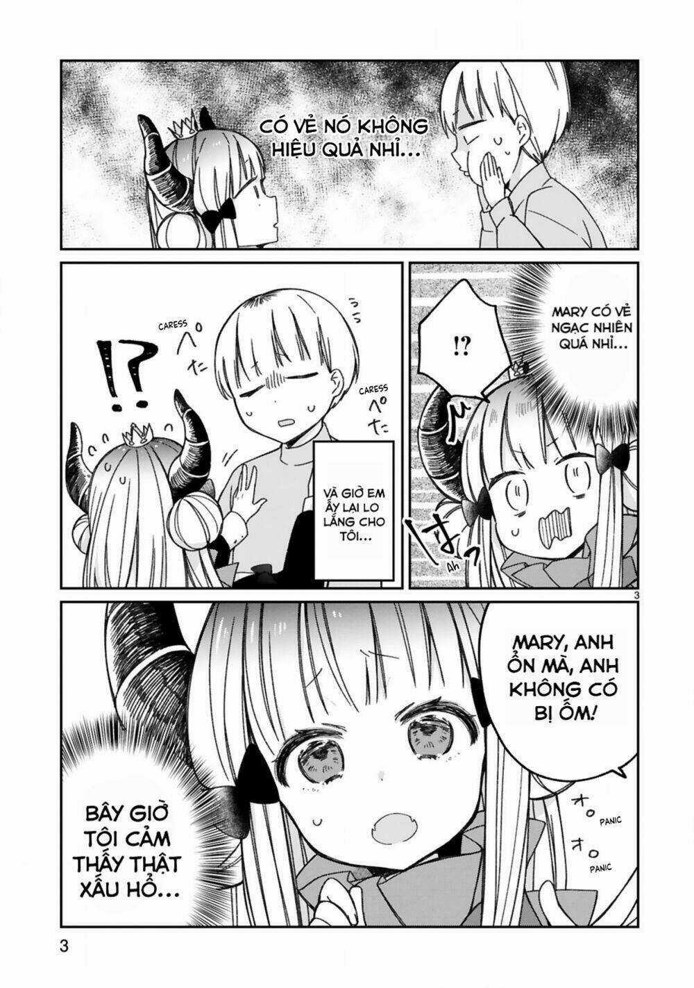 Maou-Sama Ni Shoukan Sa Retakedo Kotoba Ga Tsuujinai Chapter 15 trang 4