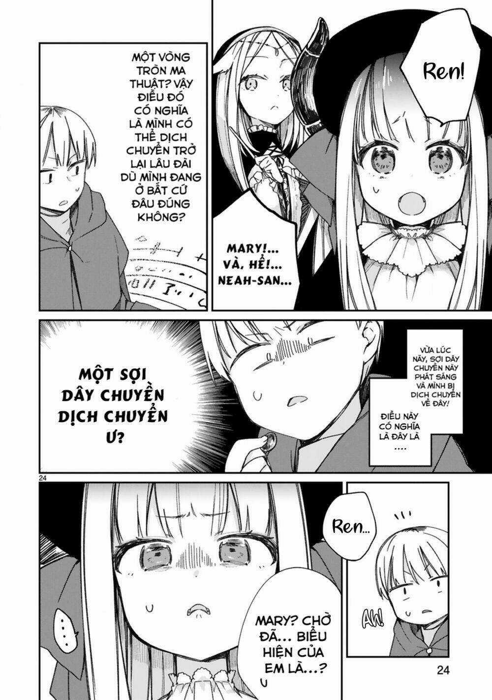 Maou-Sama Ni Shoukan Sa Retakedo Kotoba Ga Tsuujinai Chapter 16.5 trang 13