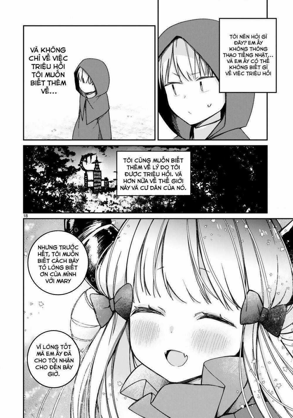 Maou-Sama Ni Shoukan Sa Retakedo Kotoba Ga Tsuujinai Chapter 16.5 trang 7