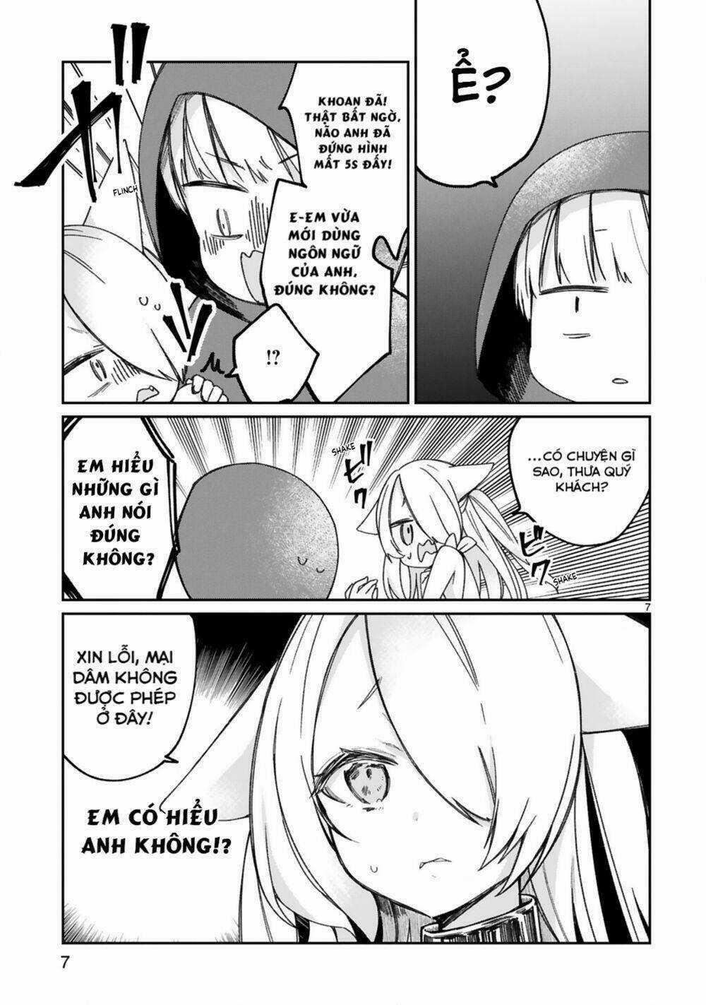 Maou-Sama Ni Shoukan Sa Retakedo Kotoba Ga Tsuujinai Chapter 16 trang 8