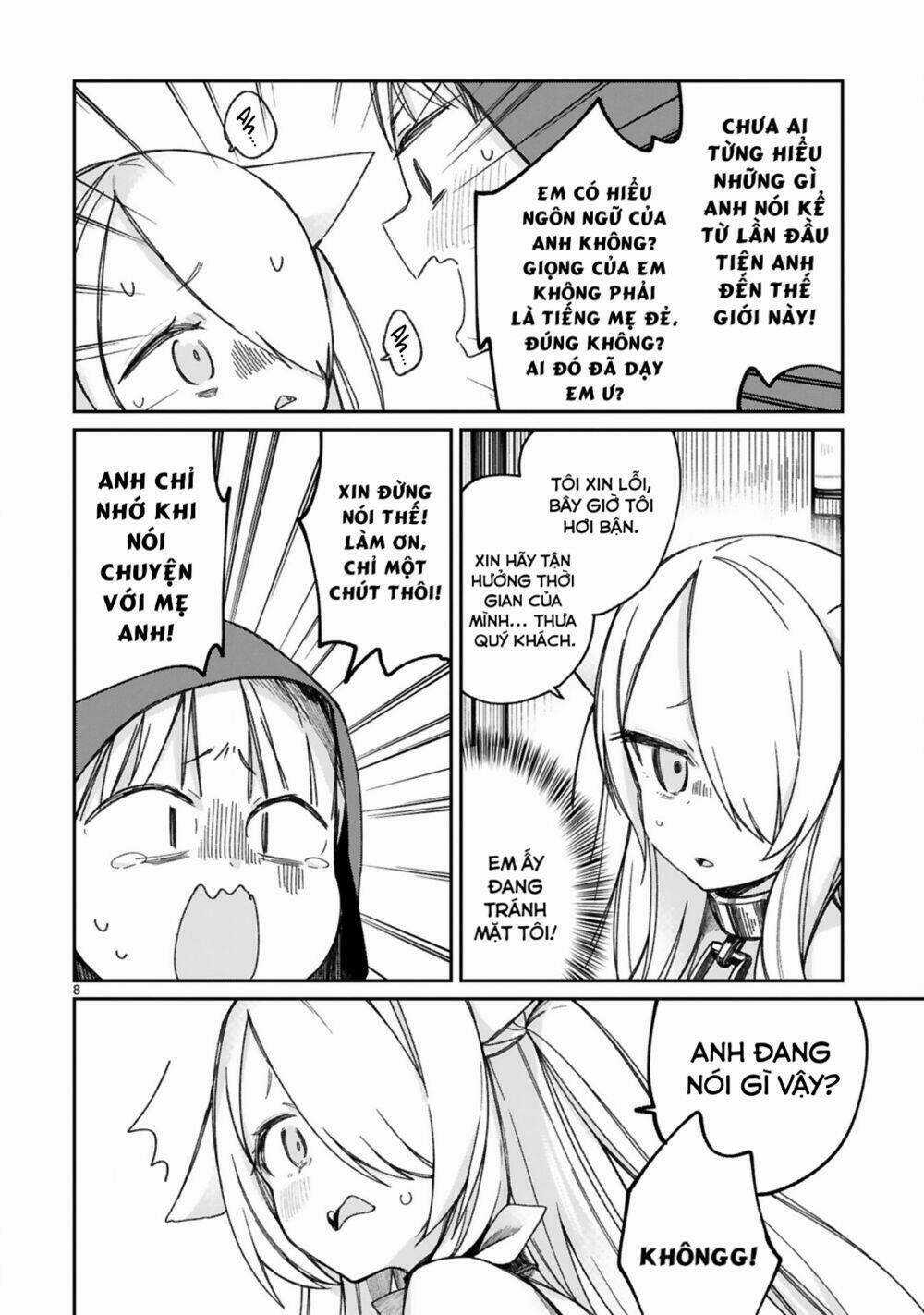 Maou-Sama Ni Shoukan Sa Retakedo Kotoba Ga Tsuujinai Chapter 16 trang 9