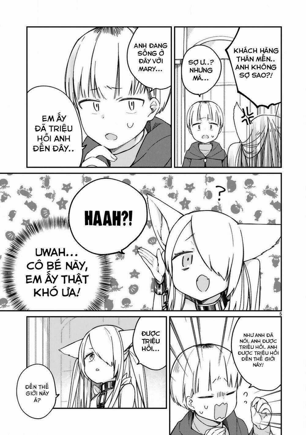 Maou-Sama Ni Shoukan Sa Retakedo Kotoba Ga Tsuujinai Chapter 17 trang 6