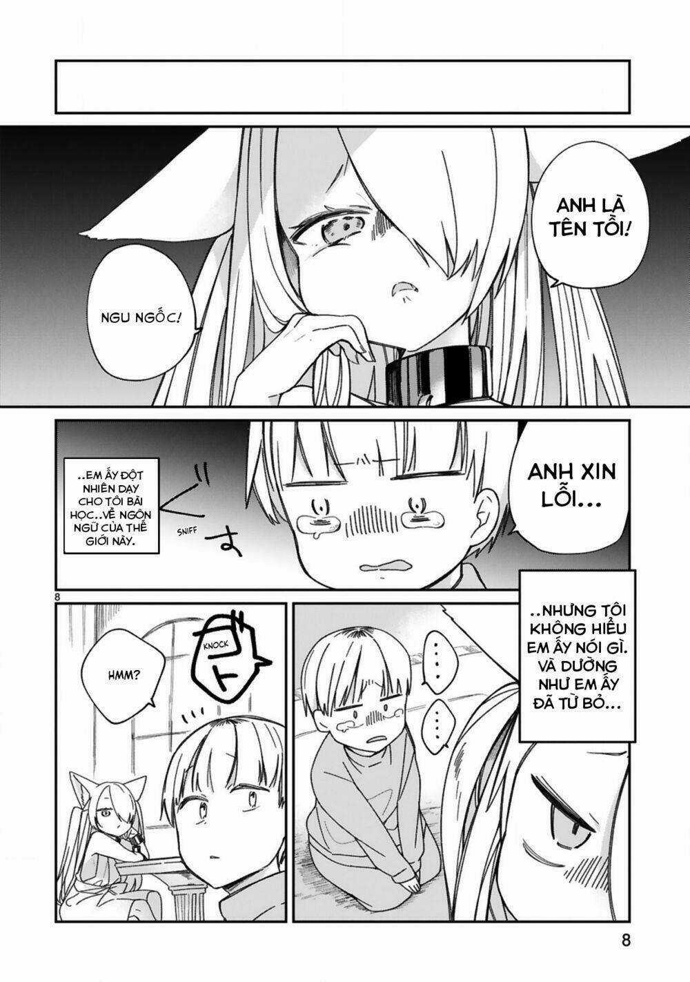 Maou-Sama Ni Shoukan Sa Retakedo Kotoba Ga Tsuujinai Chapter 18 trang 9