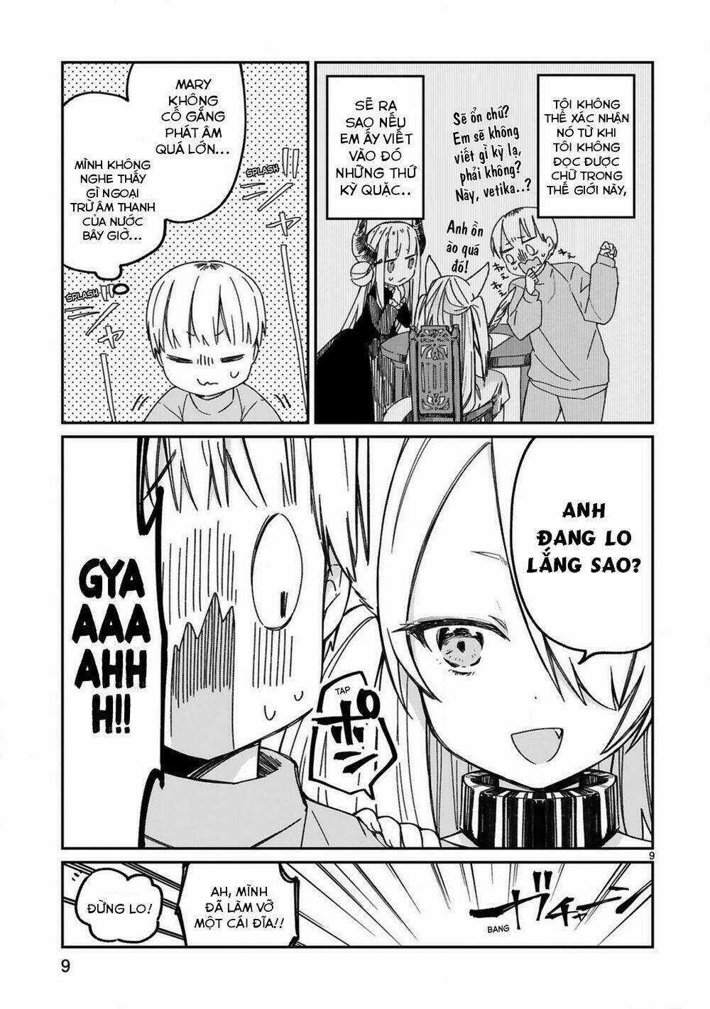 Maou-Sama Ni Shoukan Sa Retakedo Kotoba Ga Tsuujinai Chapter 19 trang 10