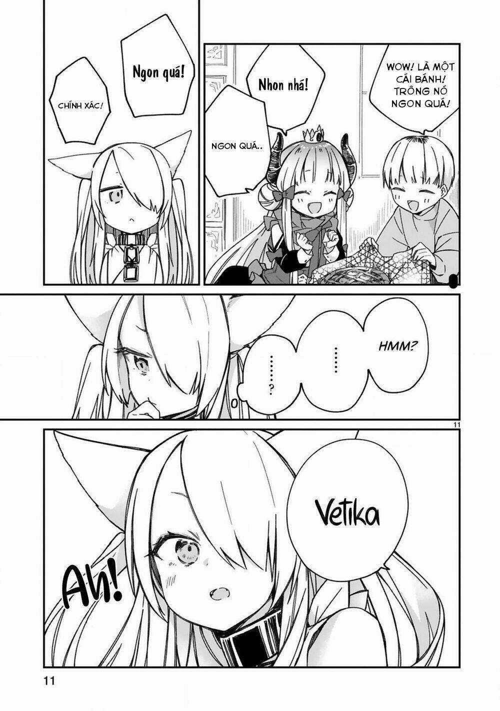 Maou-Sama Ni Shoukan Sa Retakedo Kotoba Ga Tsuujinai Chapter 19 trang 12