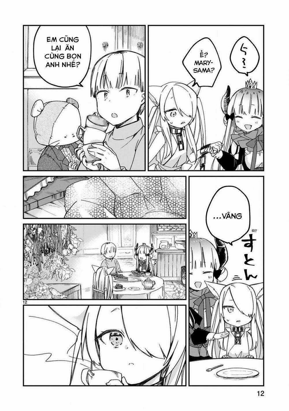 Maou-Sama Ni Shoukan Sa Retakedo Kotoba Ga Tsuujinai Chapter 19 trang 13