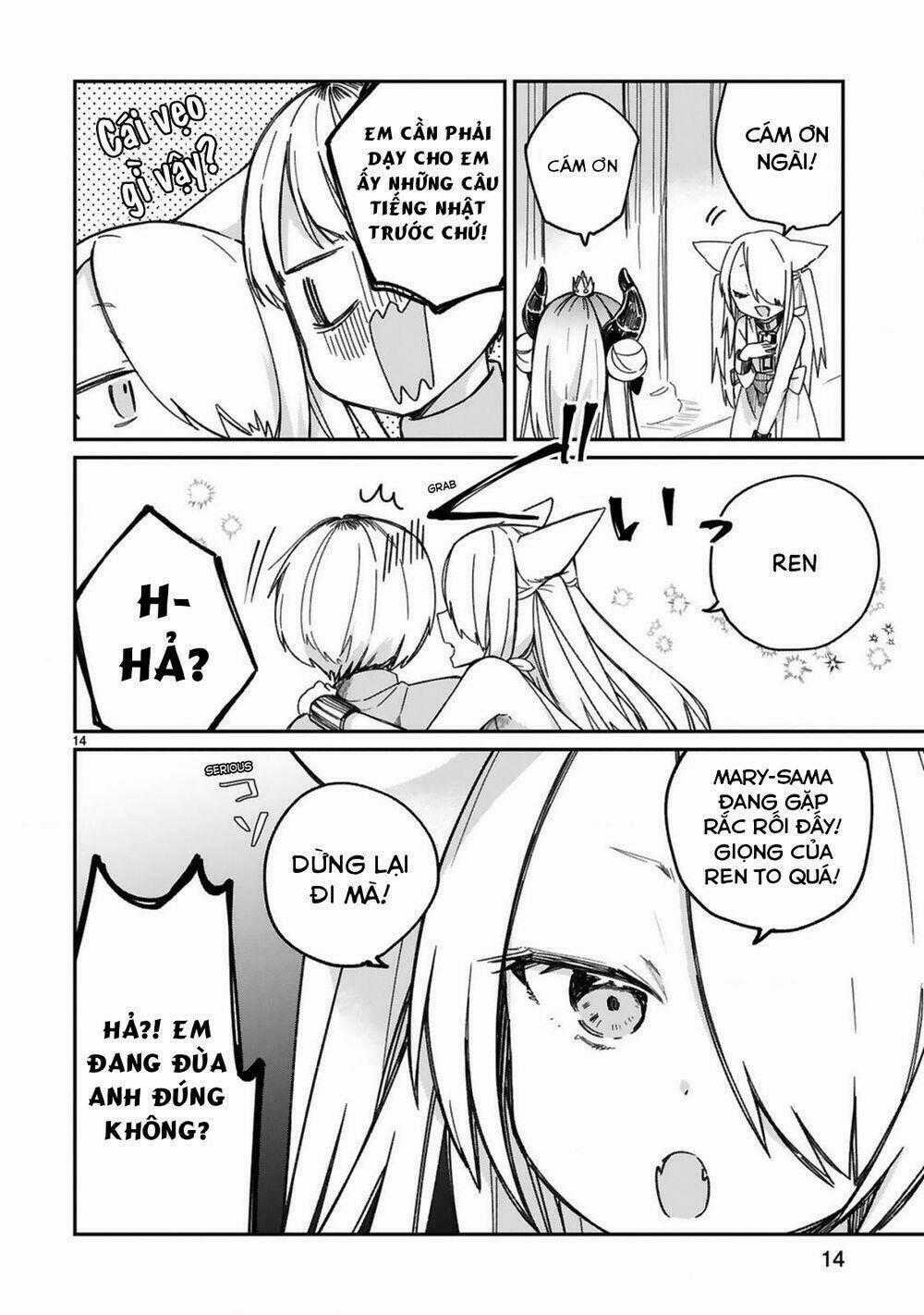 Maou-Sama Ni Shoukan Sa Retakedo Kotoba Ga Tsuujinai Chapter 19 trang 15