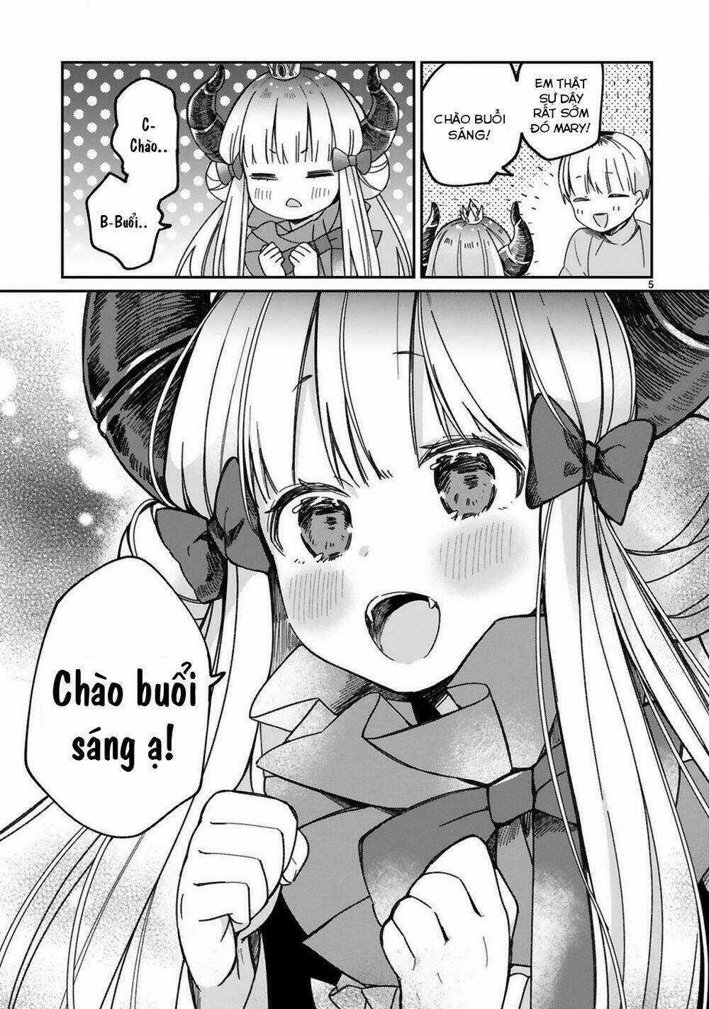 Maou-Sama Ni Shoukan Sa Retakedo Kotoba Ga Tsuujinai Chapter 19 trang 6