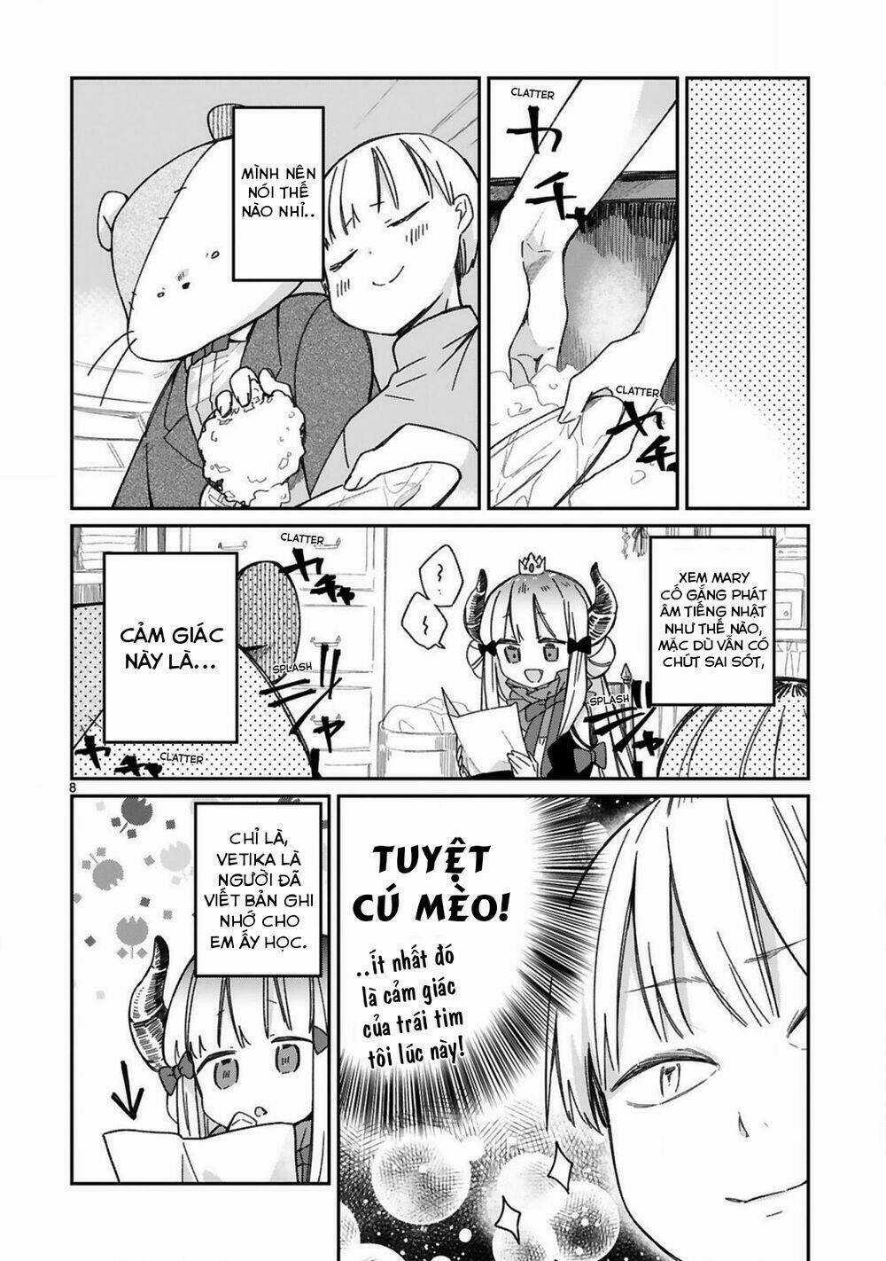 Maou-Sama Ni Shoukan Sa Retakedo Kotoba Ga Tsuujinai Chapter 19 trang 9