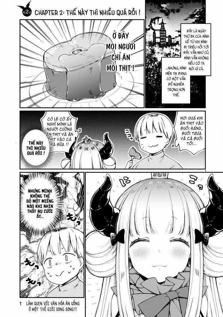 Maou-Sama Ni Shoukan Sa Retakedo Kotoba Ga Tsuujinai Chapter 2 trang 4