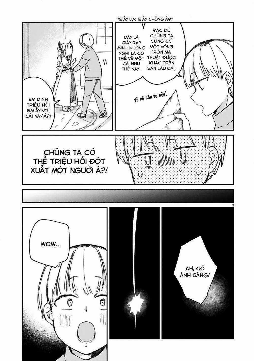 Maou-Sama Ni Shoukan Sa Retakedo Kotoba Ga Tsuujinai Chapter 20 trang 4