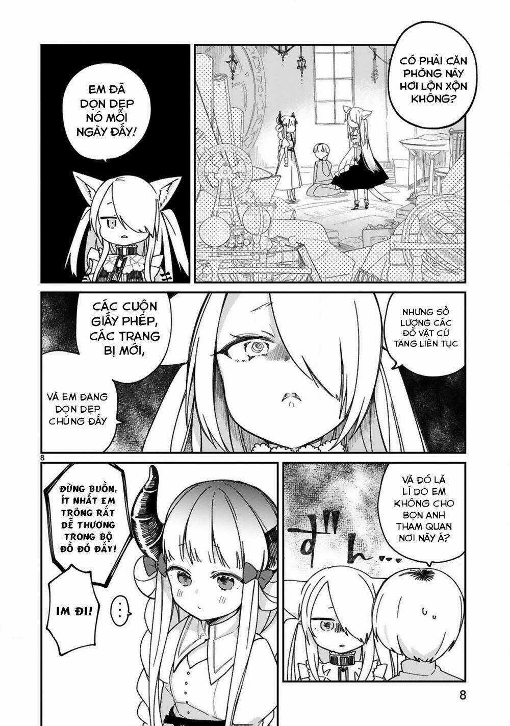 Maou-Sama Ni Shoukan Sa Retakedo Kotoba Ga Tsuujinai Chapter 20 trang 9