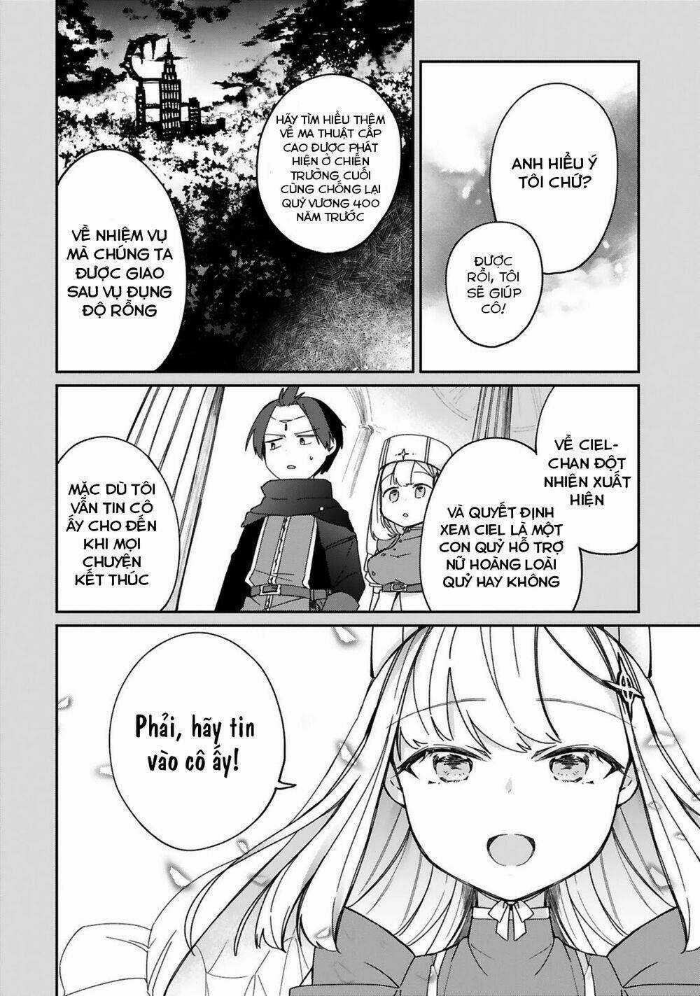 Maou-Sama Ni Shoukan Sa Retakedo Kotoba Ga Tsuujinai Chapter 21 trang 11