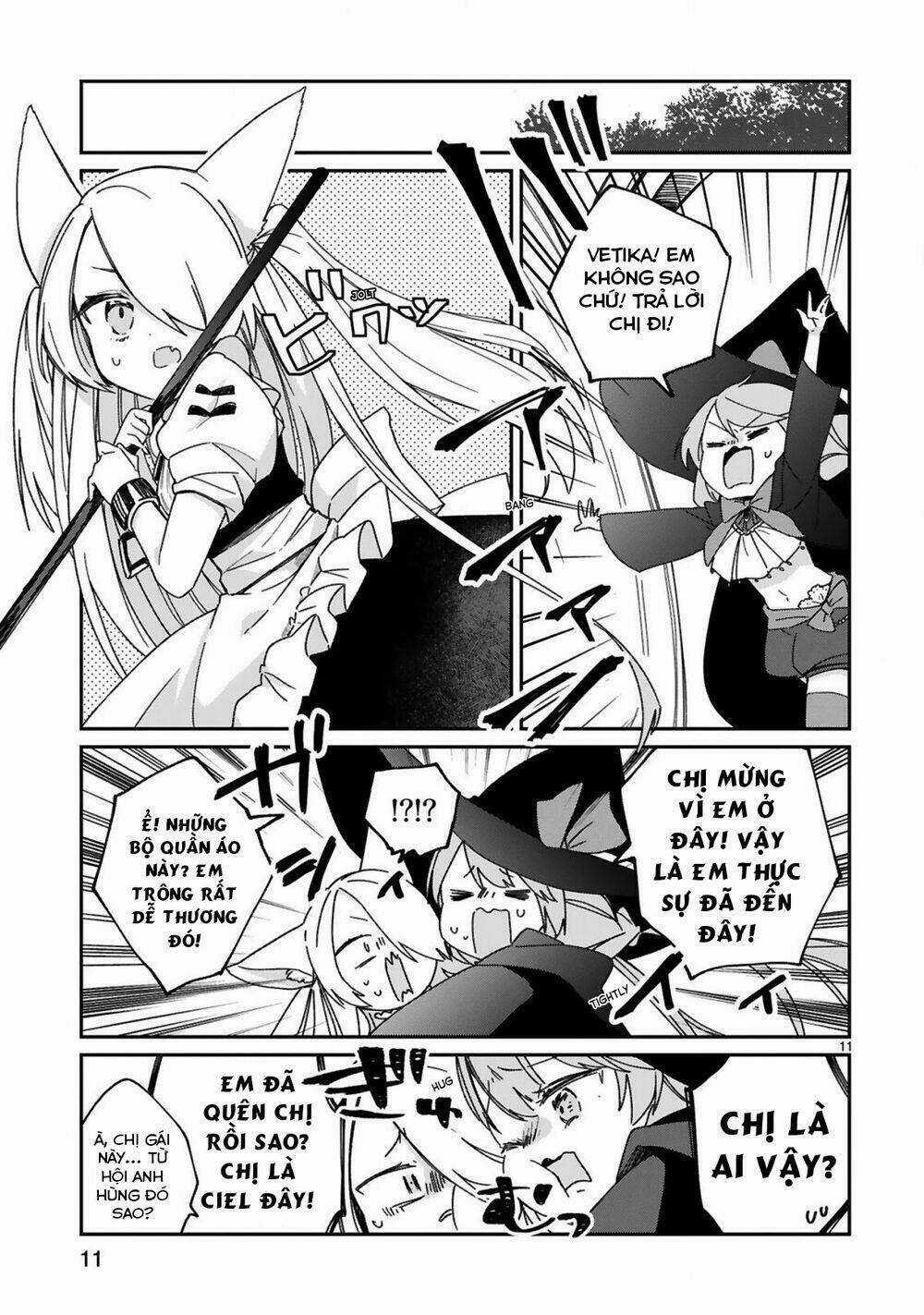 Maou-Sama Ni Shoukan Sa Retakedo Kotoba Ga Tsuujinai Chapter 21 trang 12