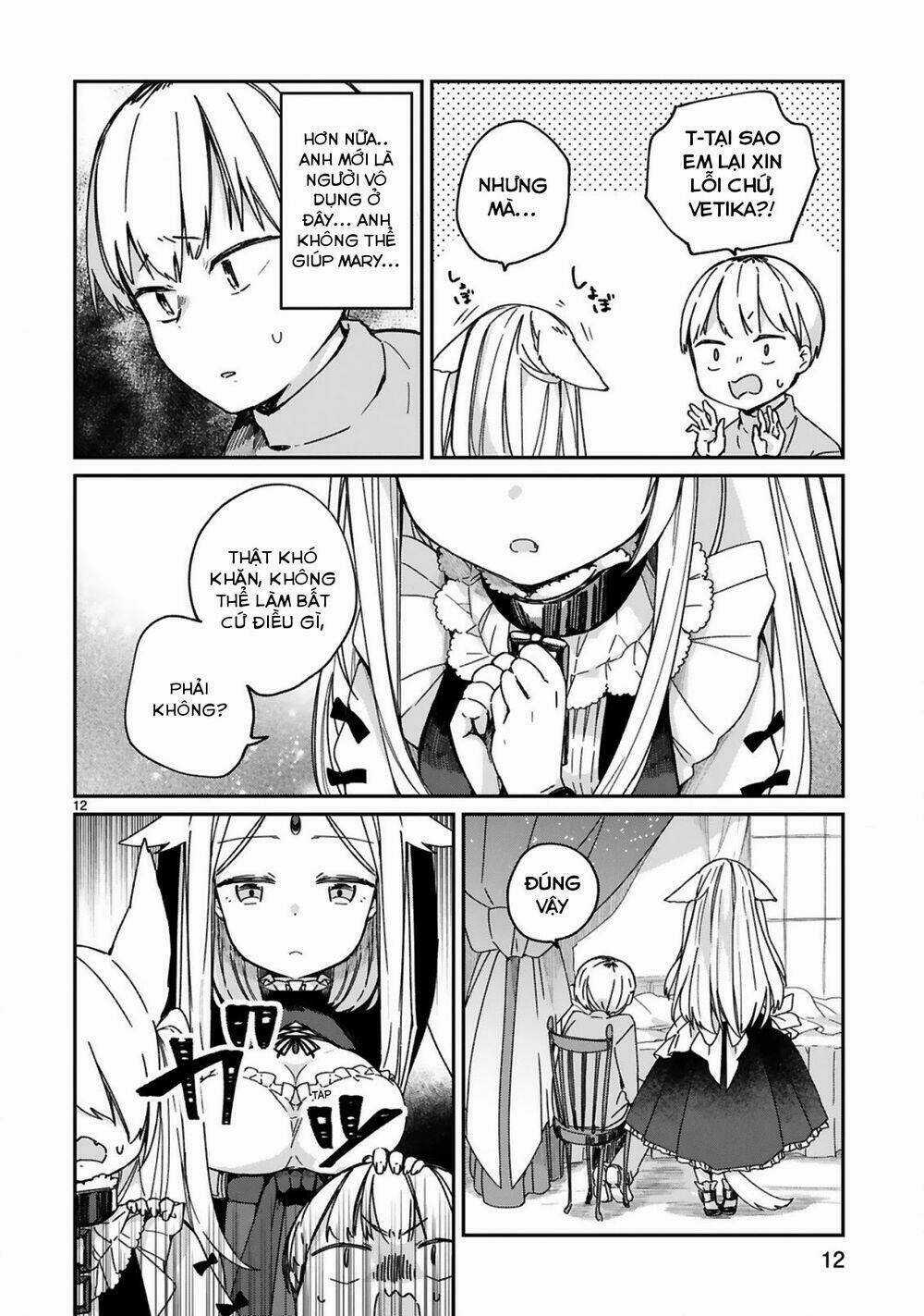 Maou-Sama Ni Shoukan Sa Retakedo Kotoba Ga Tsuujinai Chapter 22 trang 14