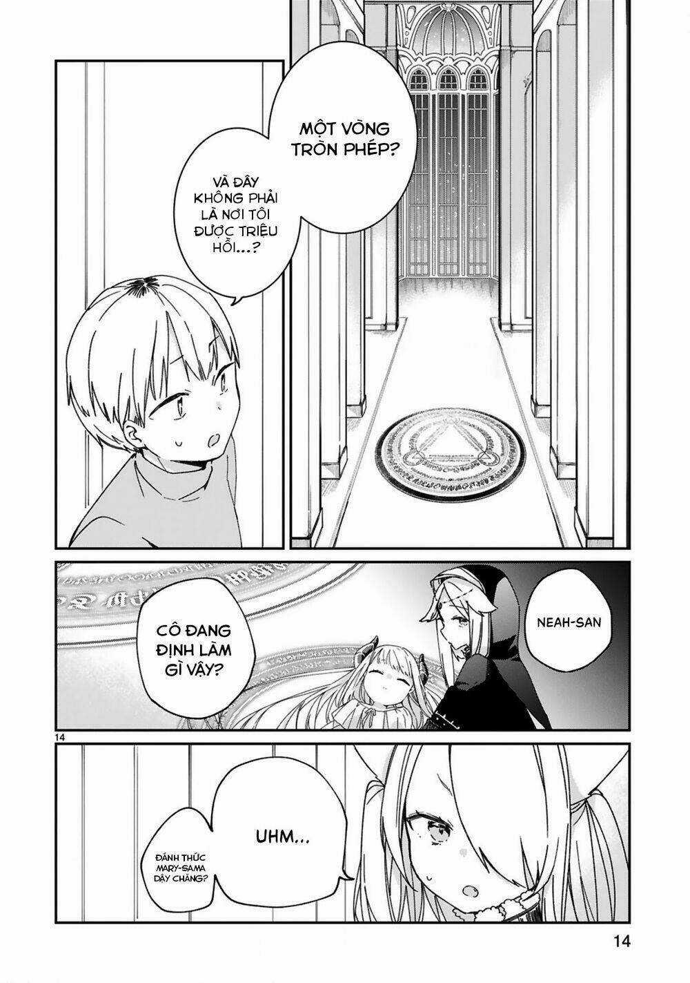 Maou-Sama Ni Shoukan Sa Retakedo Kotoba Ga Tsuujinai Chapter 22 trang 16