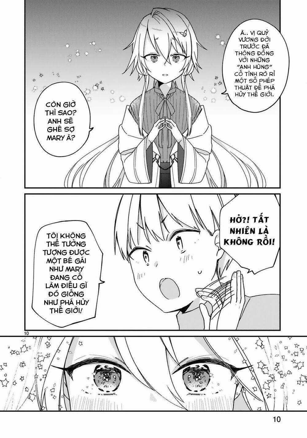 Maou-Sama Ni Shoukan Sa Retakedo Kotoba Ga Tsuujinai Chapter 23 trang 11