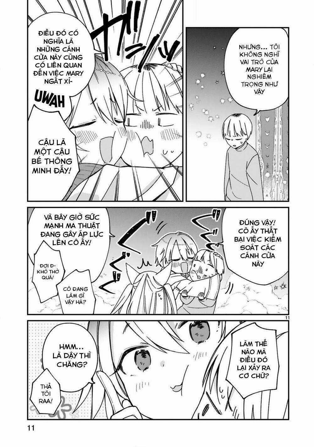 Maou-Sama Ni Shoukan Sa Retakedo Kotoba Ga Tsuujinai Chapter 23 trang 12