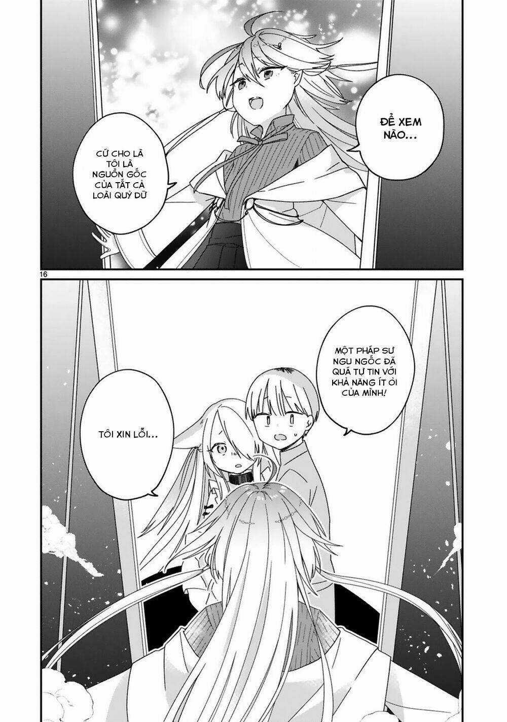 Maou-Sama Ni Shoukan Sa Retakedo Kotoba Ga Tsuujinai Chapter 23 trang 17