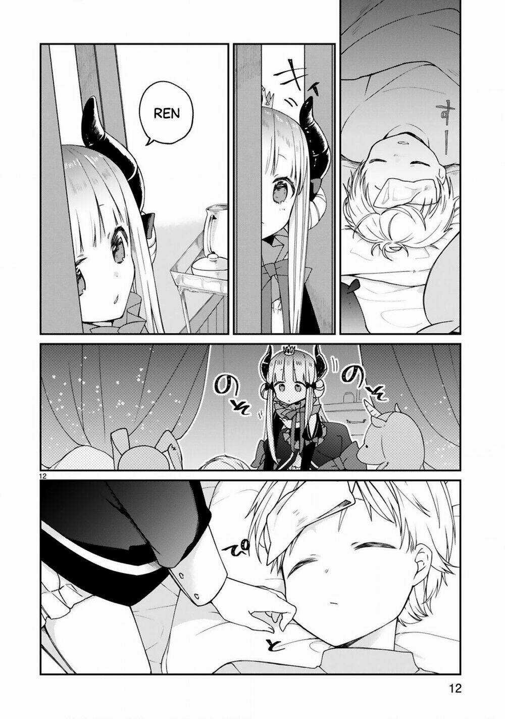 Maou-Sama Ni Shoukan Sa Retakedo Kotoba Ga Tsuujinai Chapter 8 trang 13