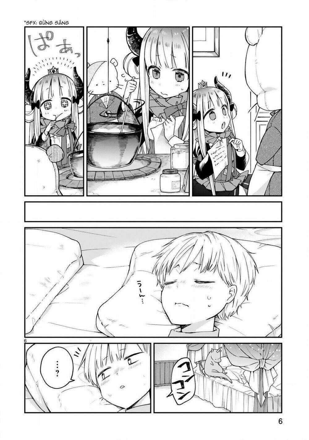 Maou-Sama Ni Shoukan Sa Retakedo Kotoba Ga Tsuujinai Chapter 8 trang 7