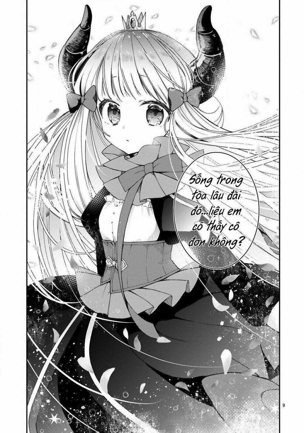 Maou-Sama Ni Shoukan Sa Retakedo Kotoba Ga Tsuujinai Chapter 9 trang 11