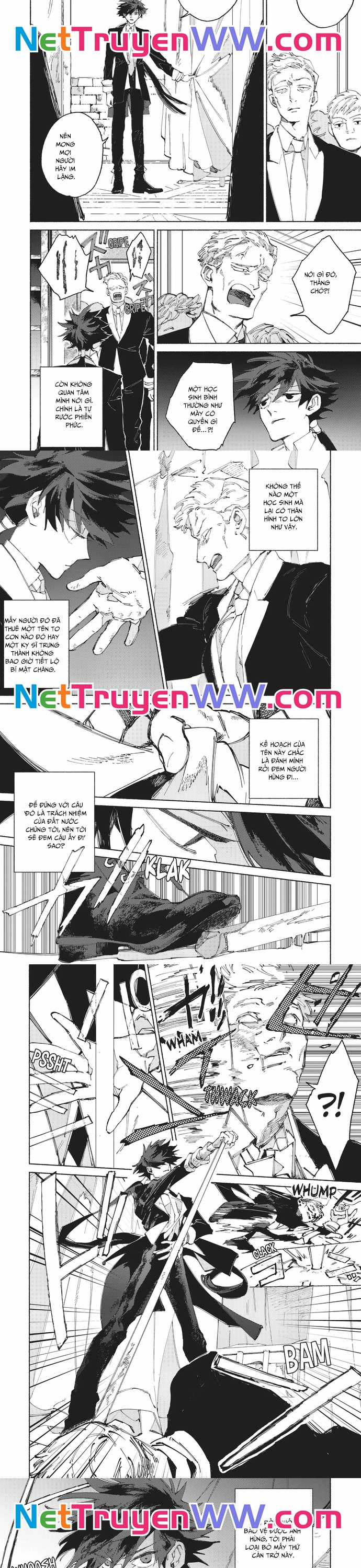 Maou to Yuusha no Tatakai no Ura de Chapter 1 trang 12