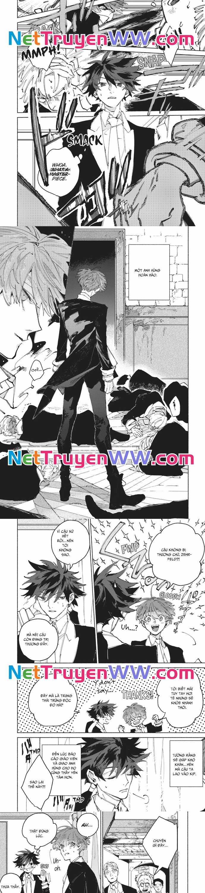 Maou to Yuusha no Tatakai no Ura de Chapter 1 trang 14