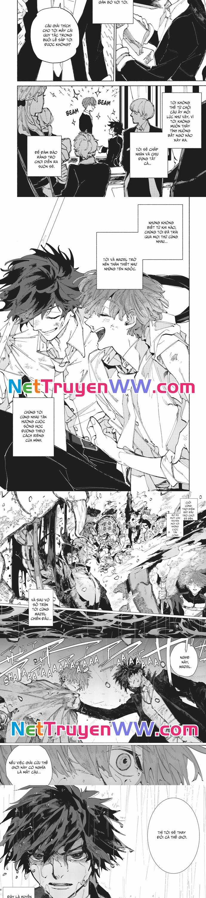 Maou to Yuusha no Tatakai no Ura de Chapter 1 trang 16