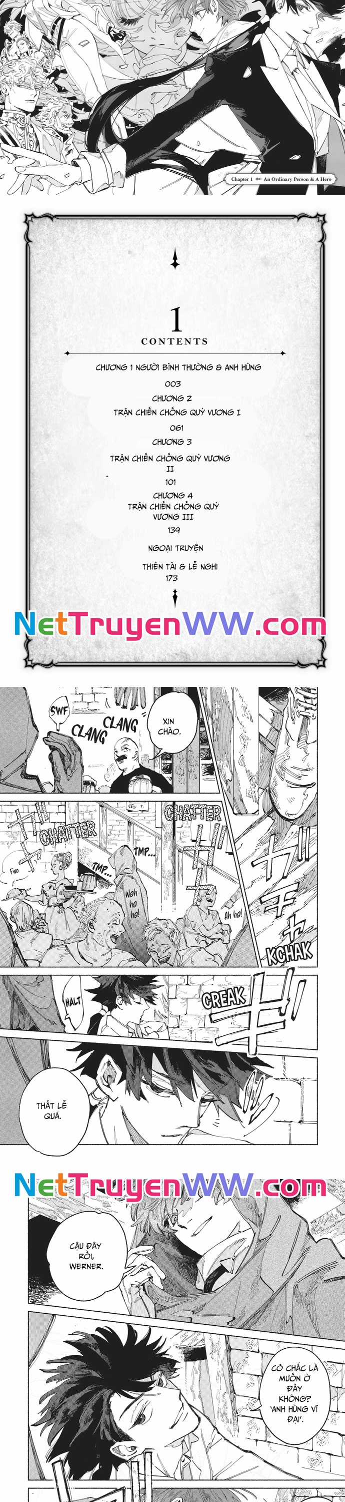 Maou to Yuusha no Tatakai no Ura de Chapter 1 trang 2