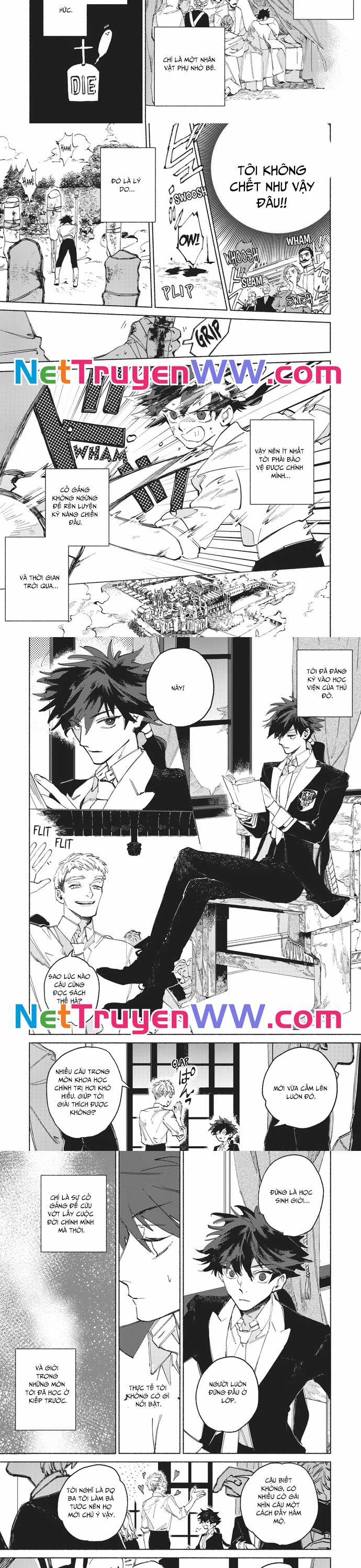 Maou to Yuusha no Tatakai no Ura de Chapter 1 trang 5