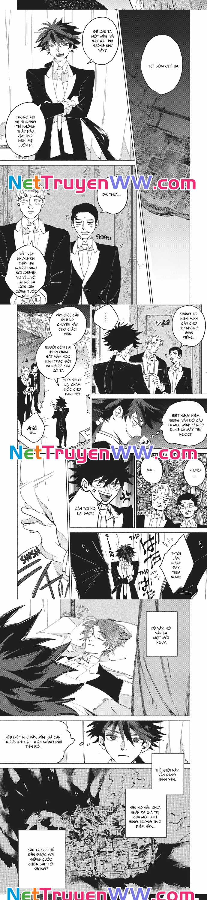 Maou to Yuusha no Tatakai no Ura de Chapter 1 trang 9