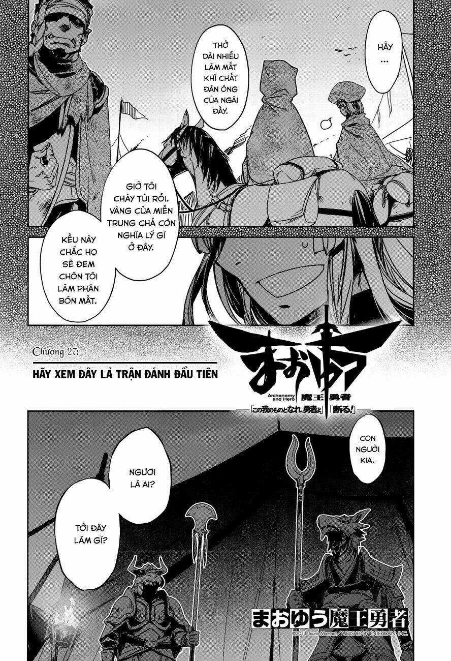 Maoyuu Maoh Yuusha Chapter 27 trang 2