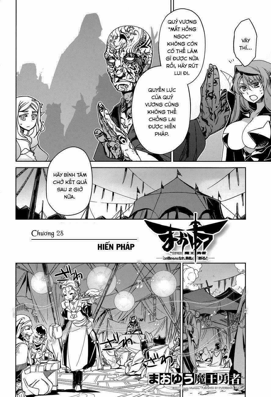 Maoyuu Maoh Yuusha Chapter 28 trang 6