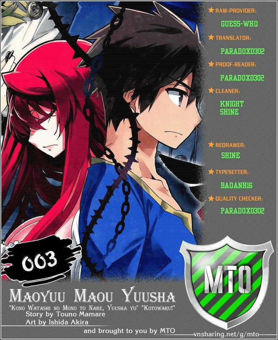 Maoyuu Maoh Yuusha Chapter 3 trang 0